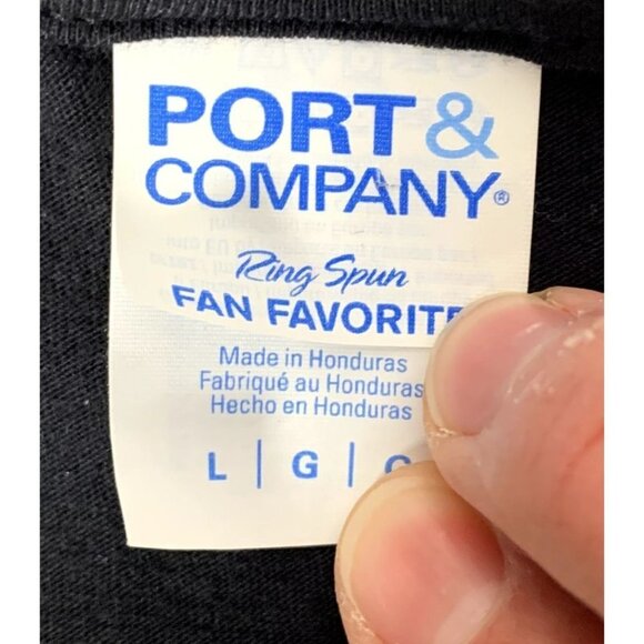 King of the Hive Bees Black T-Shirt Size Large - Picture 3 of 4